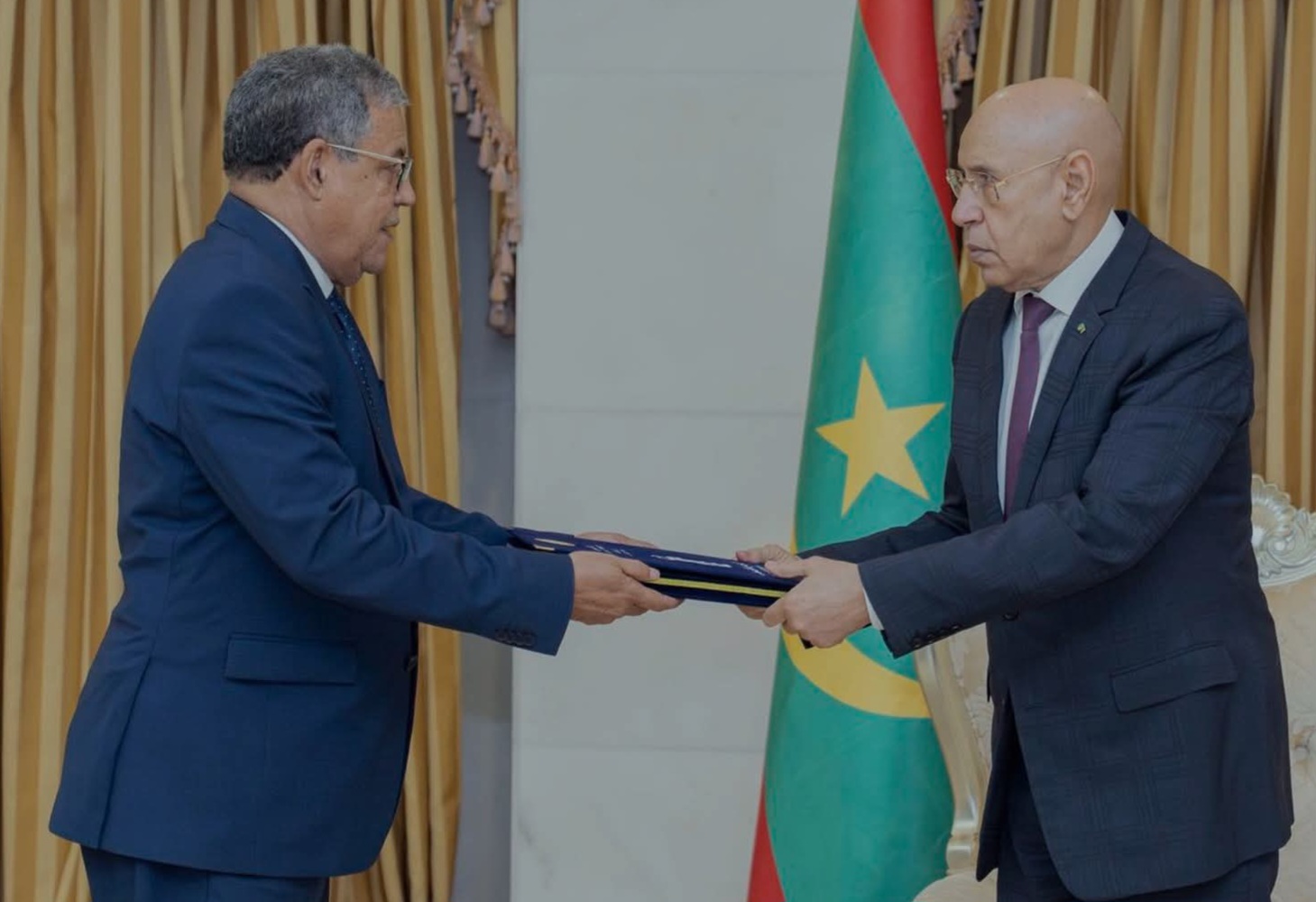 غزواني يتسلم التقرير الثالث للمجلس الأعلى للتهذيب
