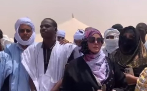 منقبون يتظاهرون في تجريت